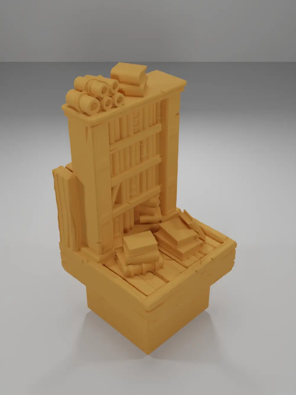 Overflowing Library - Medieval Town Part 2 - Dungeon Blocks