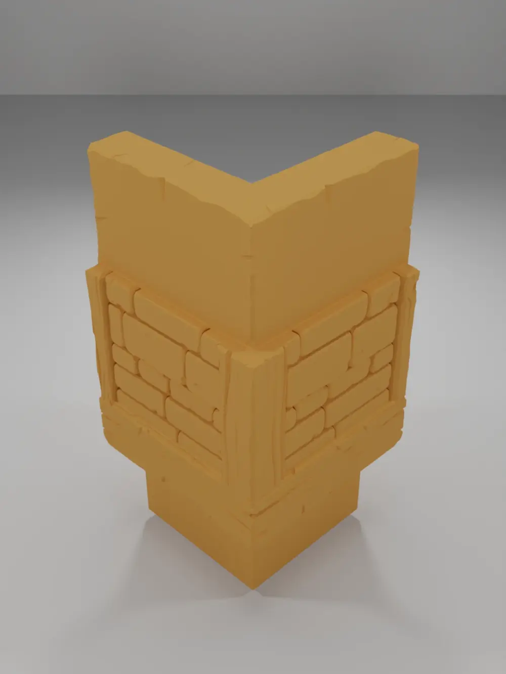 Library Angle - Medieval Town Part 2 - Dungeon Blocks