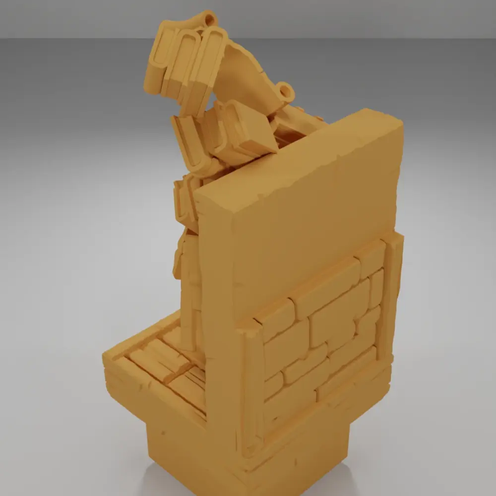 Flying Books Library - Medieval Town Part 2 - Dungeon Blocks