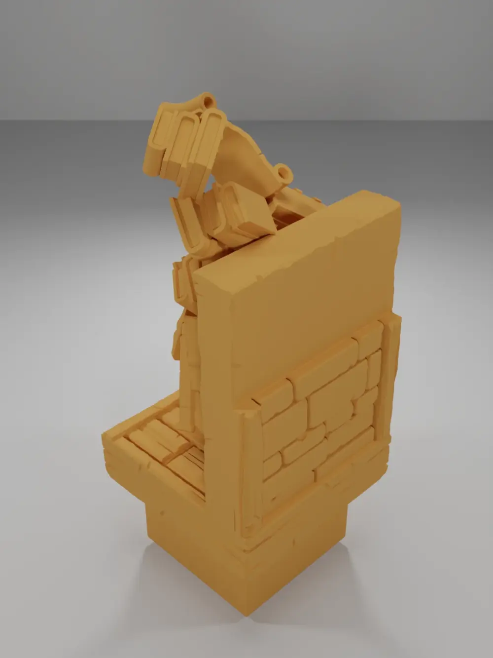 Flying Books Library - Medieval Town Part 2 - Dungeon Blocks
