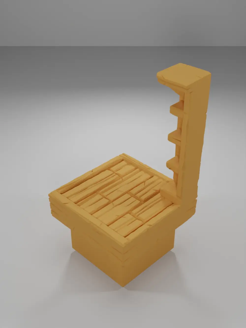 Empty Library Corner - Medieval Town Part 2 - Dungeon Blocks