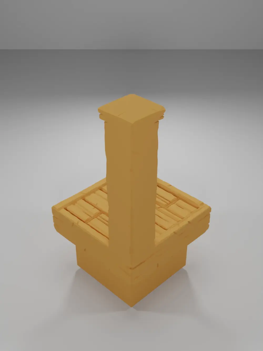 Empty Library Corner - Medieval Town Part 2 - Dungeon Blocks