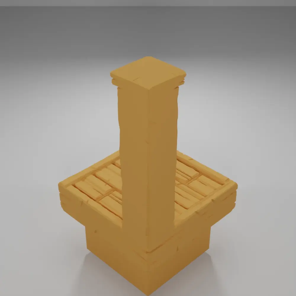 Decorative Library Corner - Medieval Town Part 2 - Dungeon Blocks