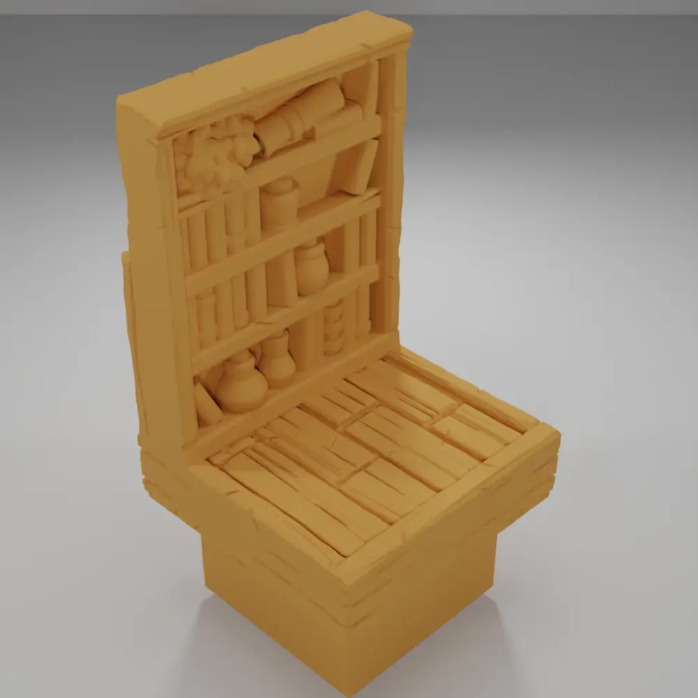 Decorative Library 1 - Medieval Town Part 2 - Dungeon Blocks