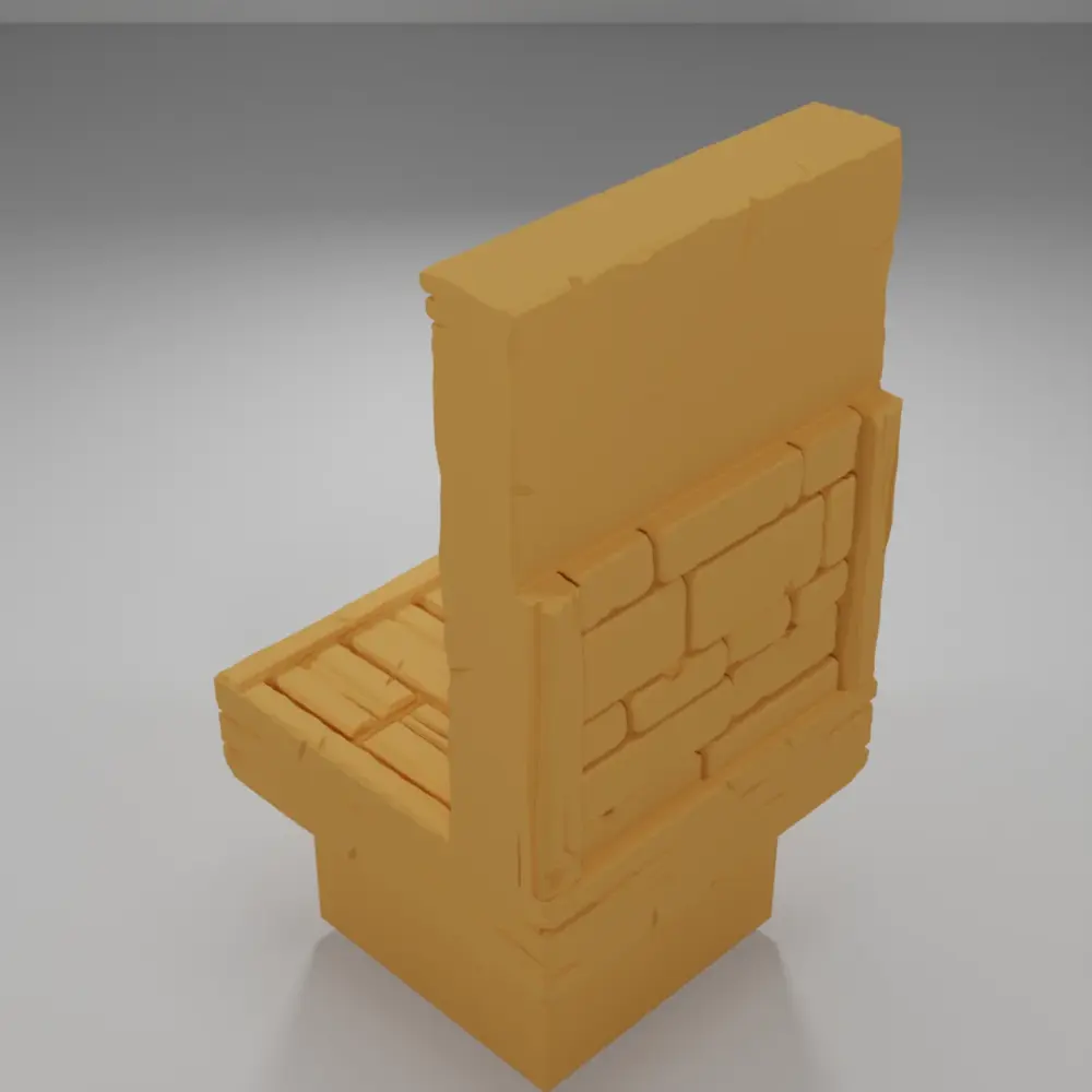 Decorative Library 2 - Medieval Town Part 2 - Dungeon Blocks