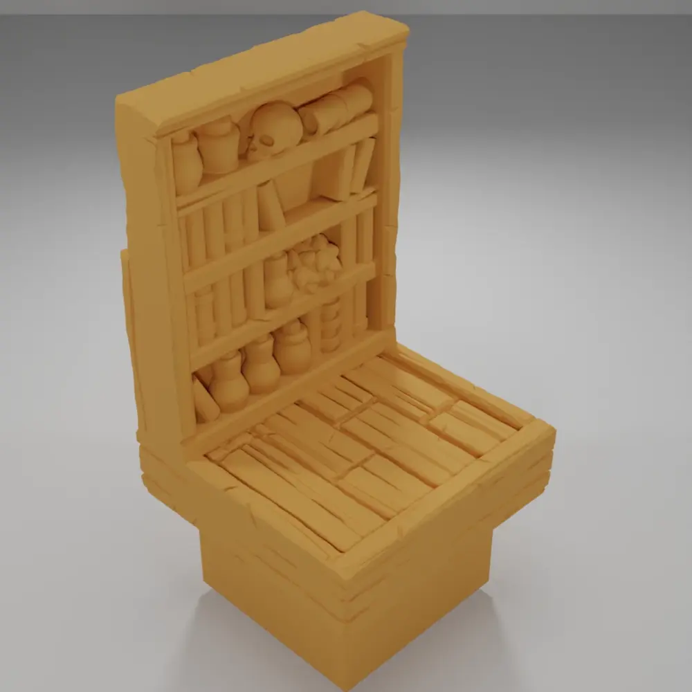 Decorative Library 2 - Medieval Town Part 2 - Dungeon Blocks