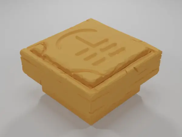 Tall Wall Flag - Medieval Town Part 2 - Dungeon Blocks
