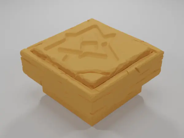 Tall Wall Flag - Medieval Town Part 2 - Dungeon Blocks