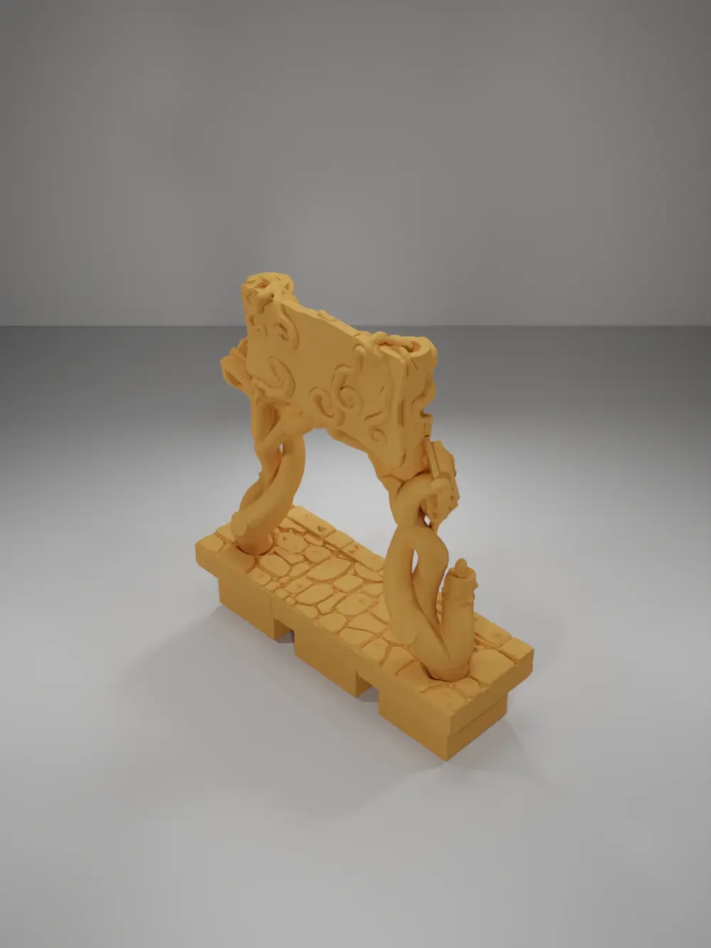 Library Sign - Medieval Town Part 2 - Dungeon Blocks