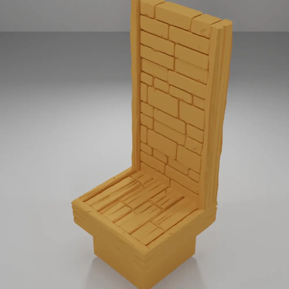 Tall Wall - Medieval Town Part 2 - Dungeon Blocks