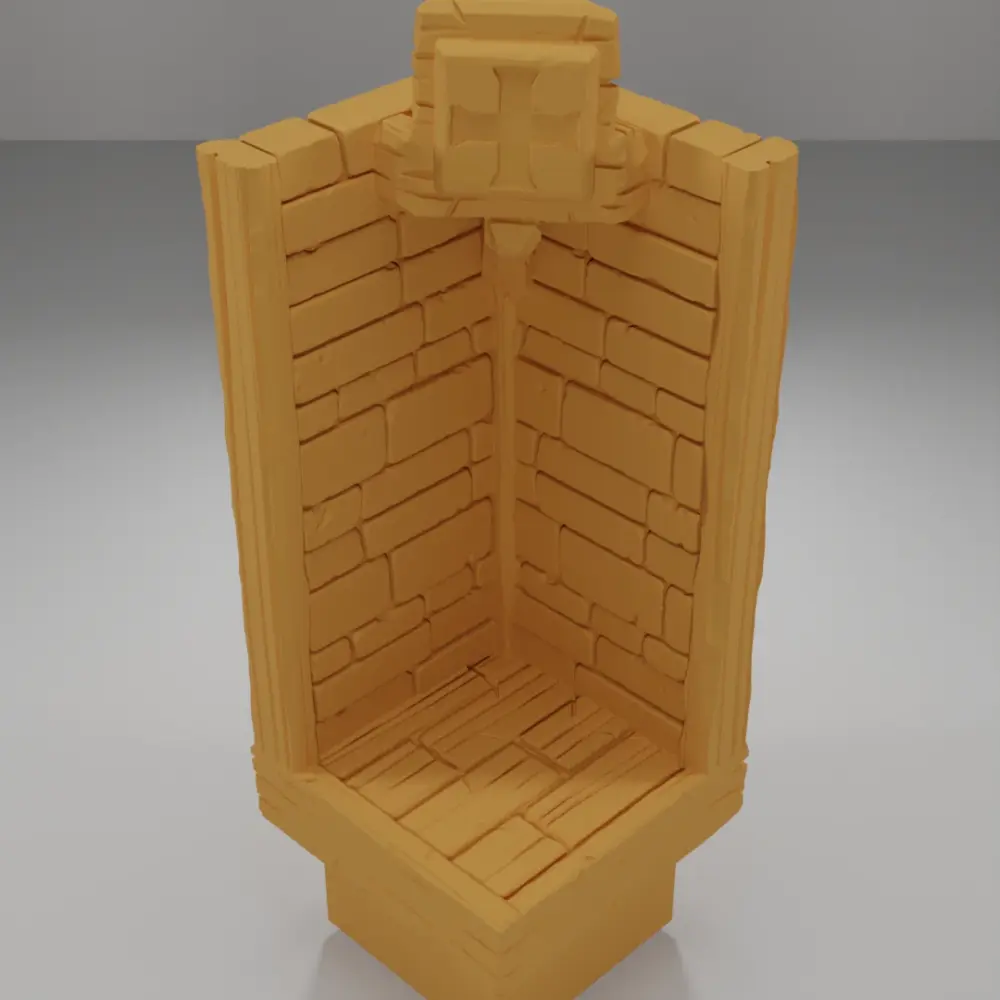 Tall Angle - Medieval Town Part 2 - Dungeon Blocks