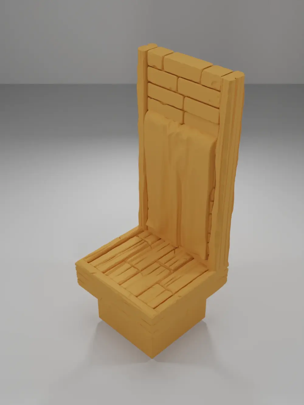Tall Wall Flag - Medieval Town Part 2 - Dungeon Blocks