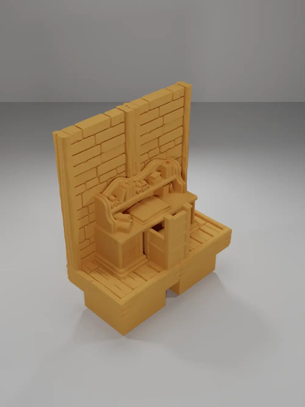 Tall Desk - Medieval Town Part 2 - Dungeon Blocks