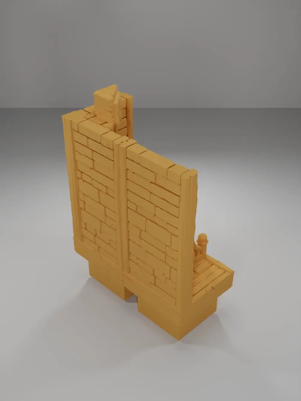 Tall Bed Angle - Medieval Town Part 2 - Dungeon Blocks