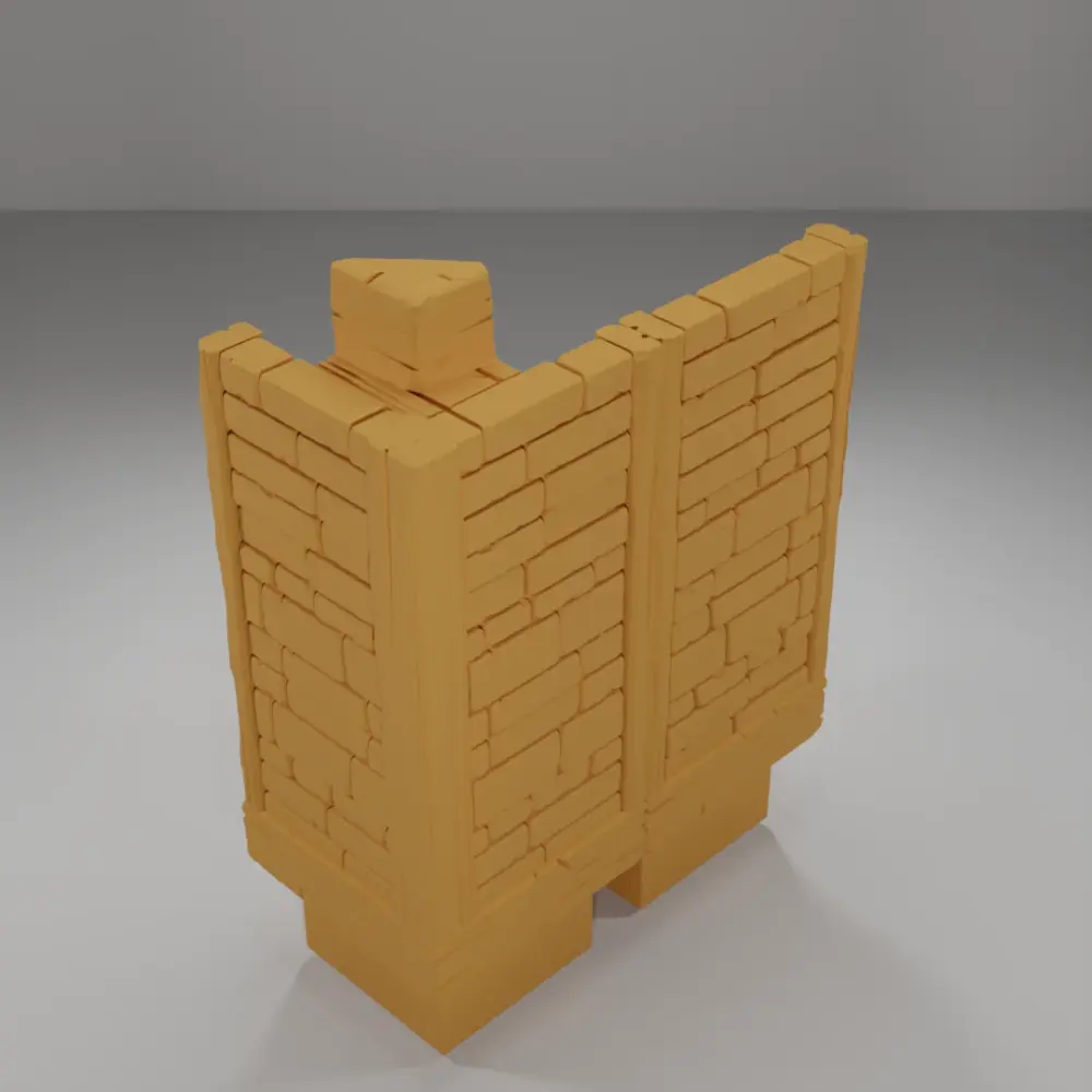 Tall Bed Angle - Medieval Town Part 2 - Dungeon Blocks