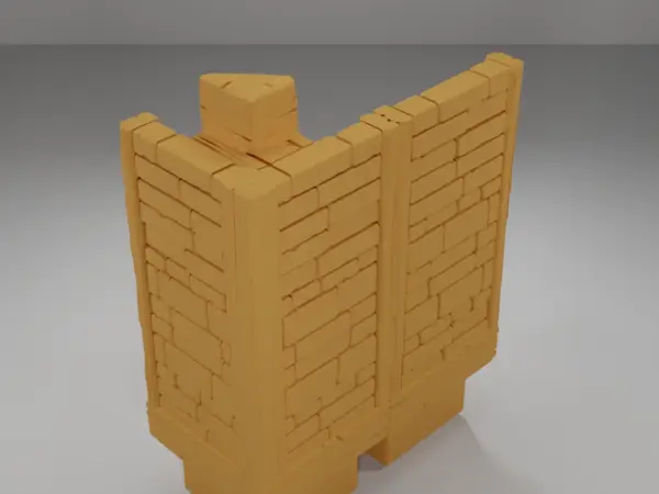 Tall Lit Chandelier - Medieval Town Part 2 - Dungeon Blocks
