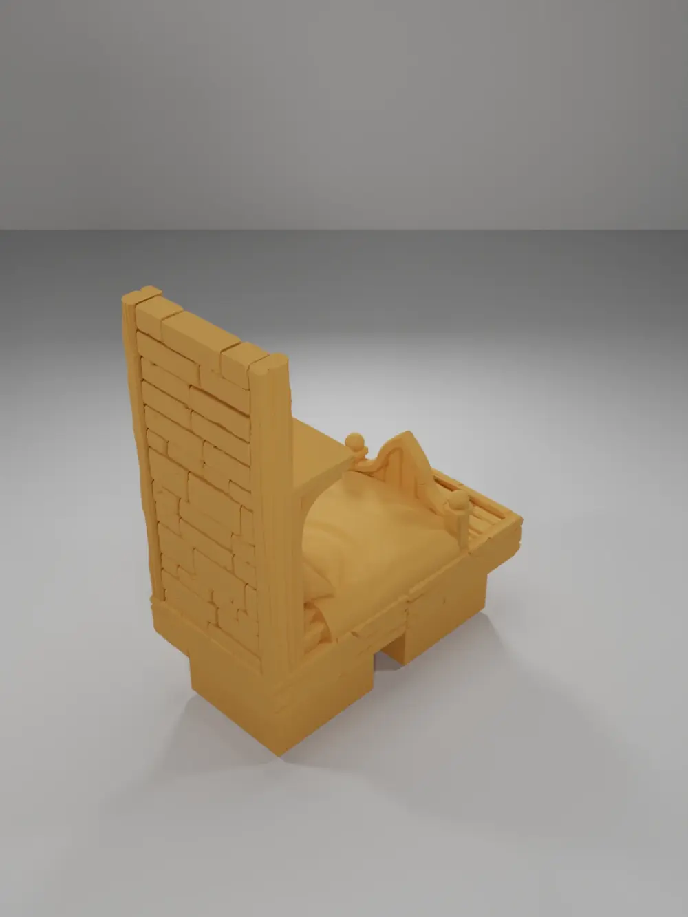 Tall Bed - Medieval Town Part 2 - Dungeon Blocks