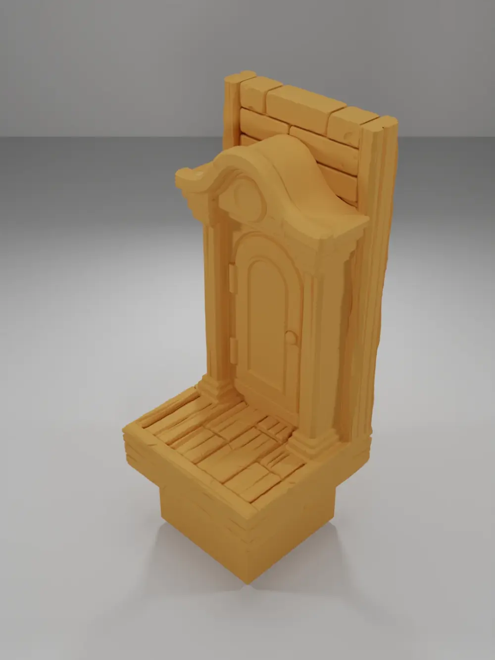 Tall Wardrobe - Medieval Town Part 2 - Dungeon Blocks