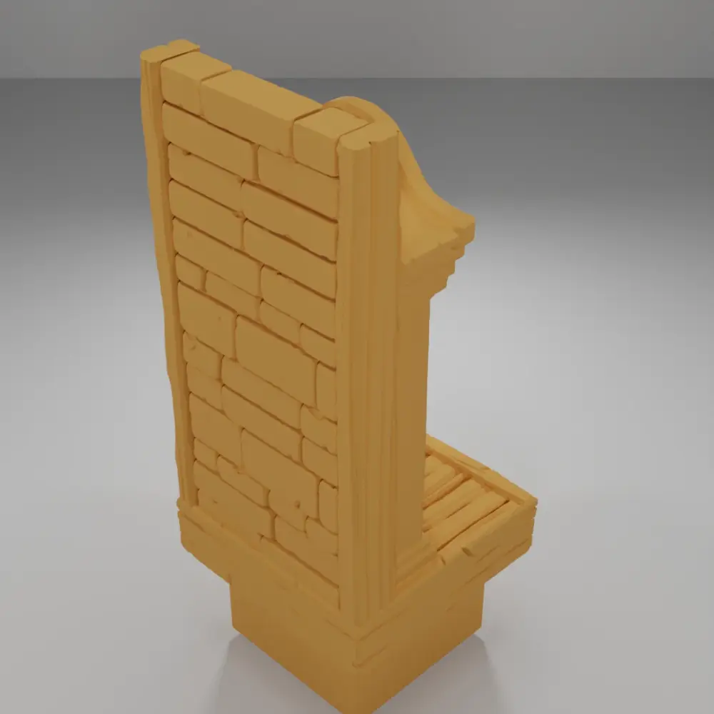 Tall Wardrobe - Medieval Town Part 2 - Dungeon Blocks