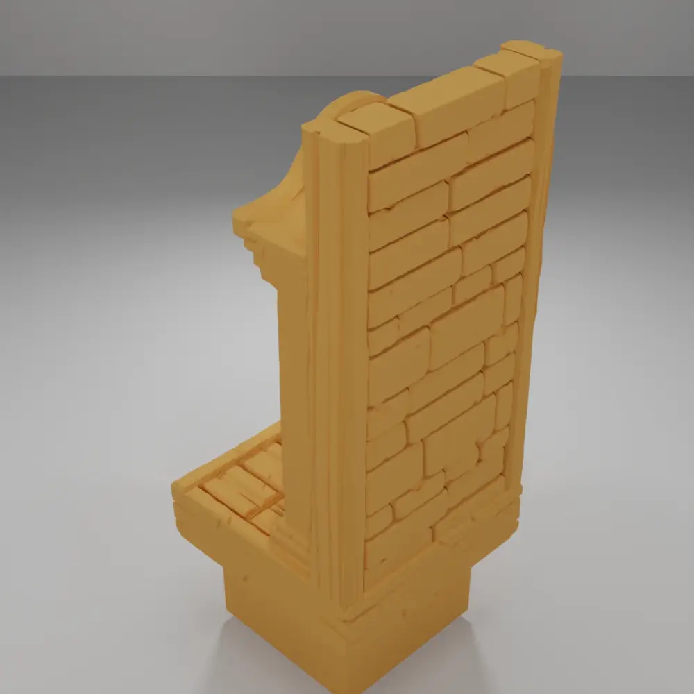 Tall Wardrobe - Medieval Town Part 2 - Dungeon Blocks