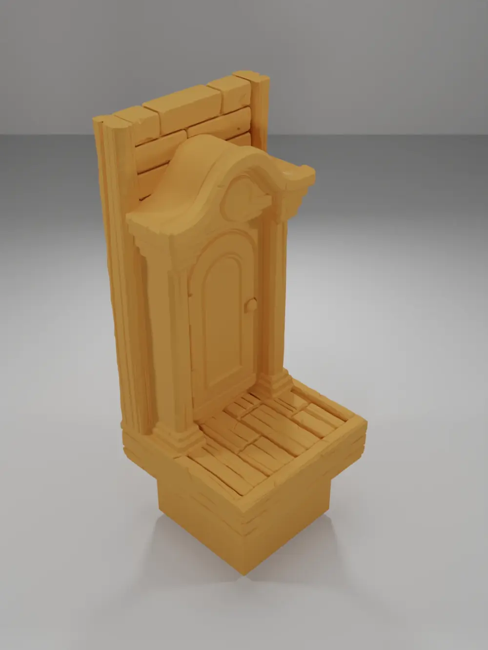 Tall Wardrobe - Medieval Town Part 2 - Dungeon Blocks