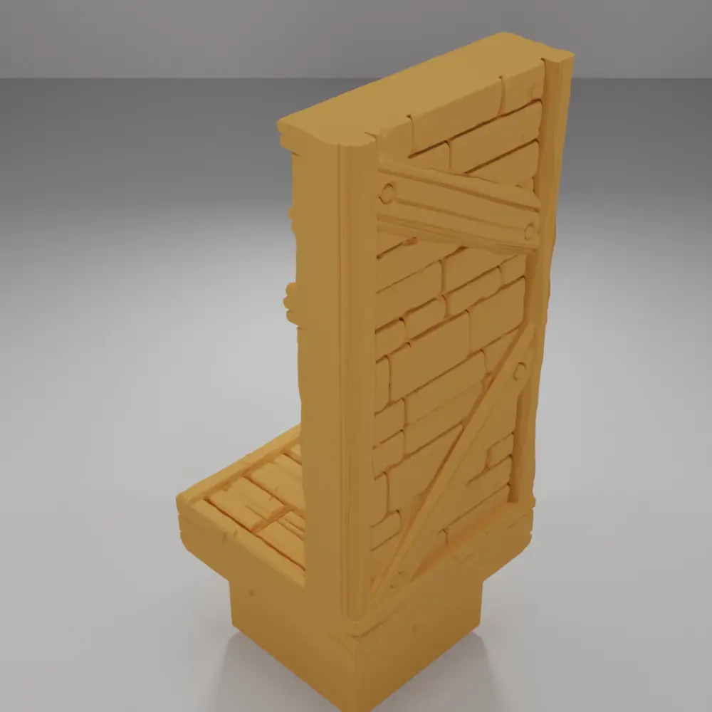 Tall Library 1 - Medieval Town Part 2 - Dungeon Blocks