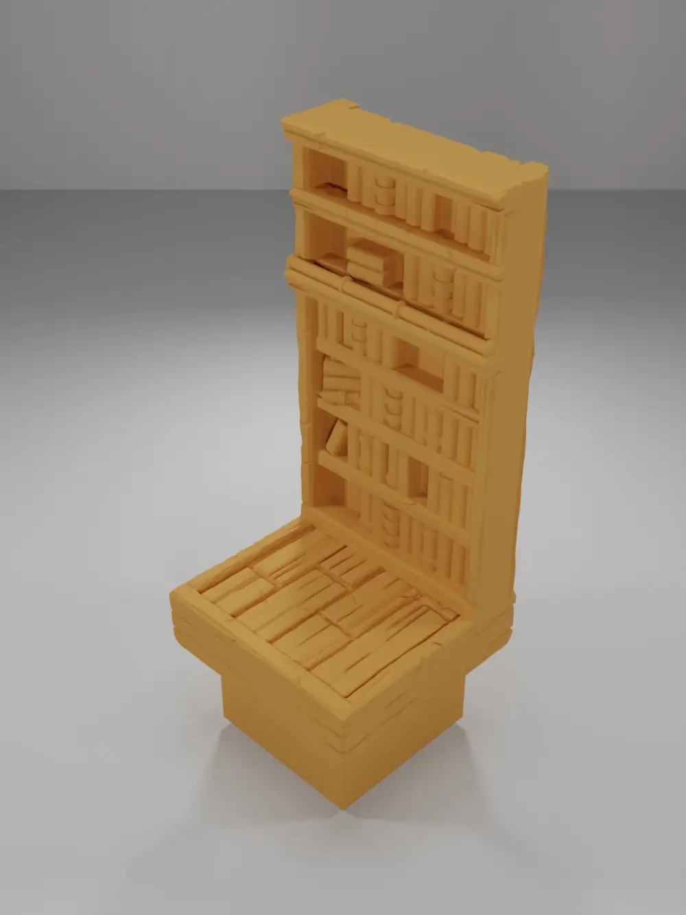 Tall Library 2 - Medieval Town Part 2 - Dungeon Blocks