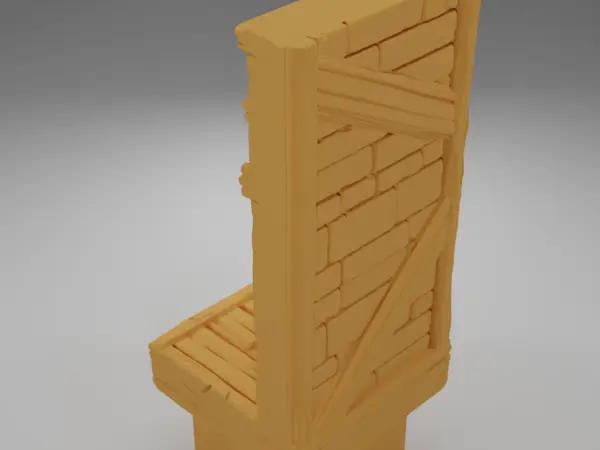 Balcony Corridor - Medieval Town Part 2 - Dungeon Blocks