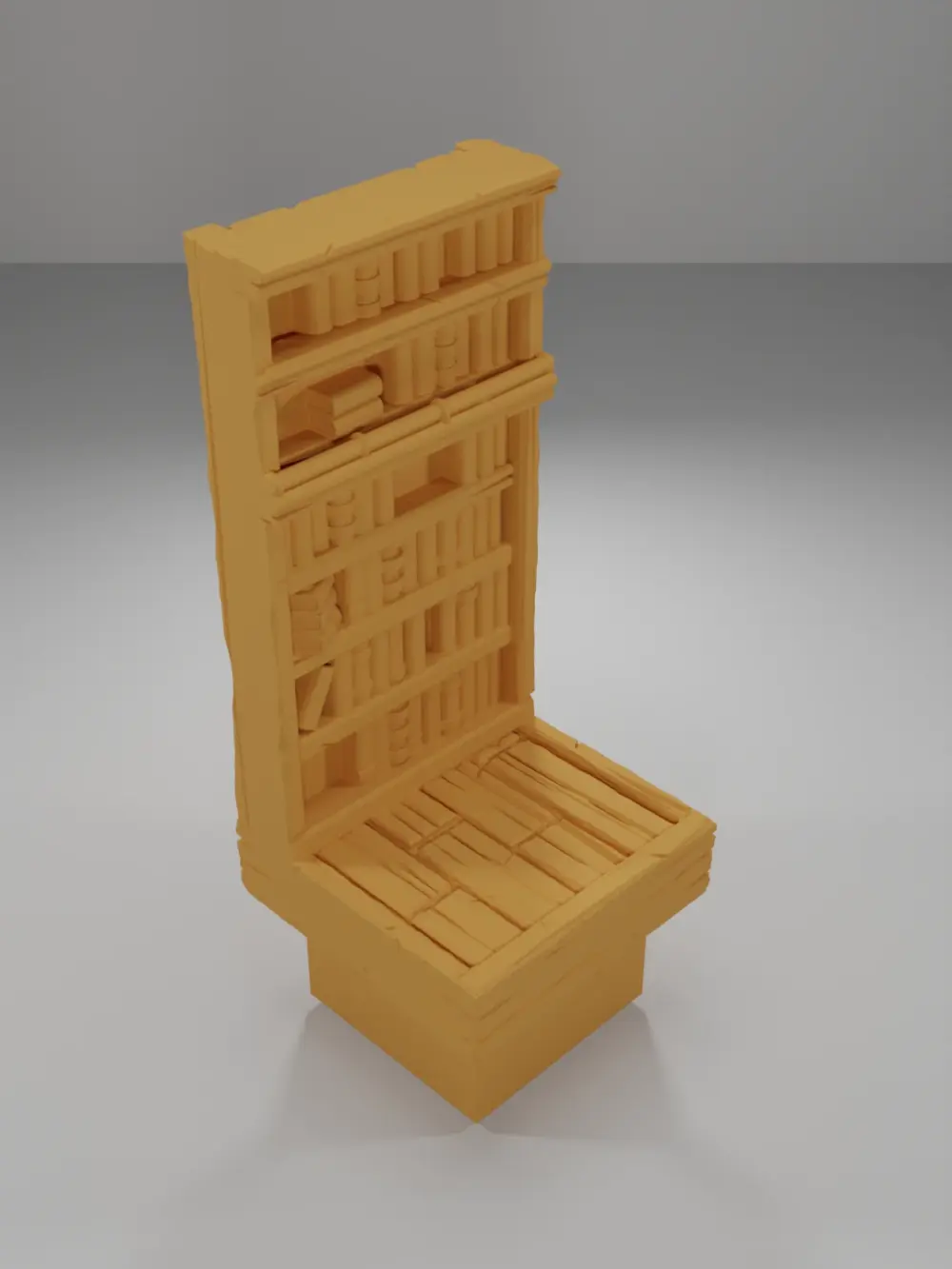 Tall Library 2 - Medieval Town Part 2 - Dungeon Blocks