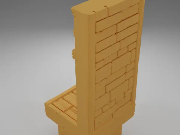 Tall Library Angle Vortex - Medieval Town Part 2 - Dungeon Blocks