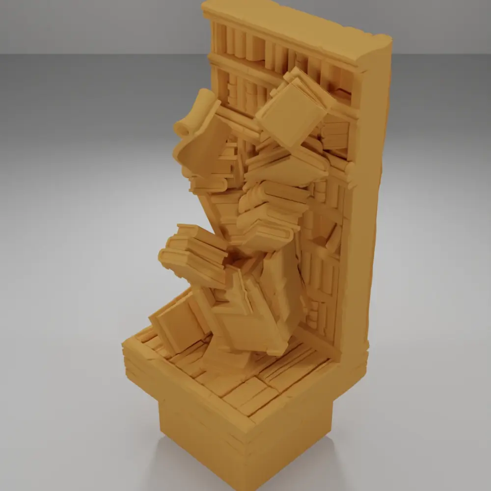 Tall Flying Books - Medieval Town Part 2 - Dungeon Blocks