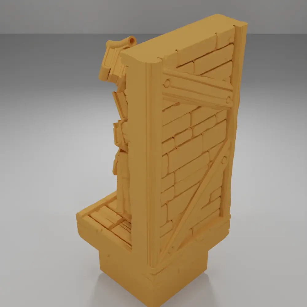 Tall Flying Books - Medieval Town Part 2 - Dungeon Blocks