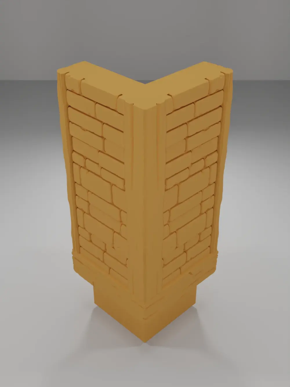 Tall Library Angle - Medieval Town Part 2 - Dungeon Blocks