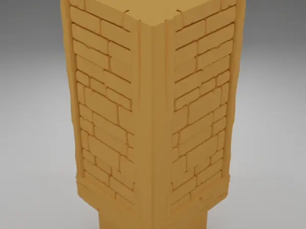 Balcony Corridor - Medieval Town Part 2 - Dungeon Blocks