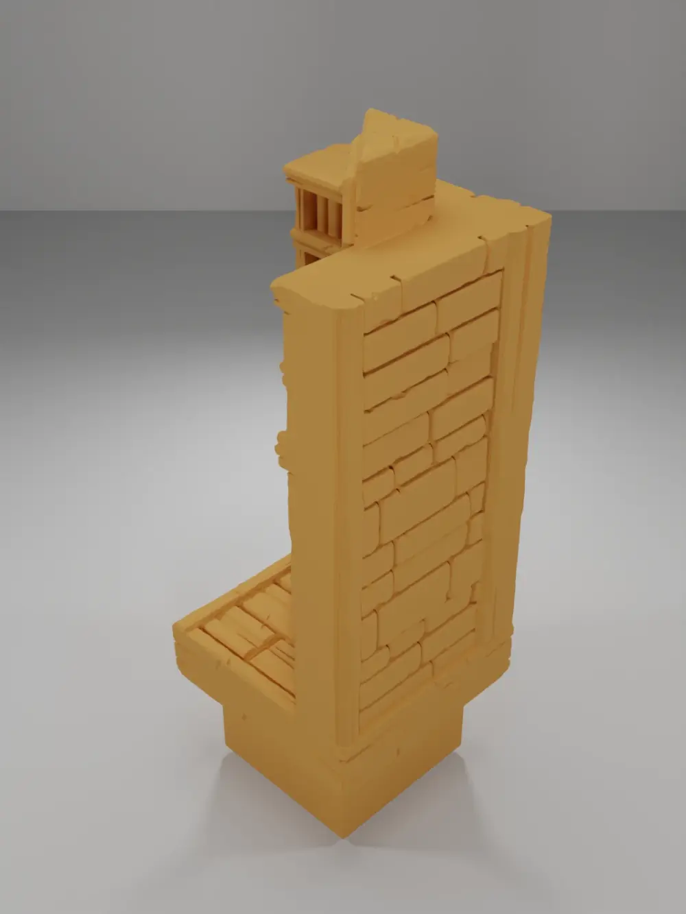 Tall Library Angle Key - Medieval Town Part 2 - Dungeon Blocks