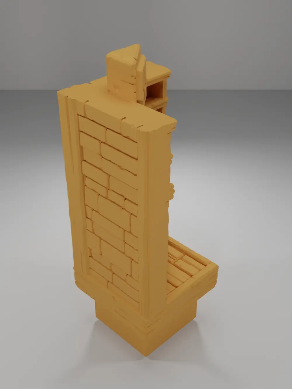 Tall Library Angle Key - Medieval Town Part 2 - Dungeon Blocks