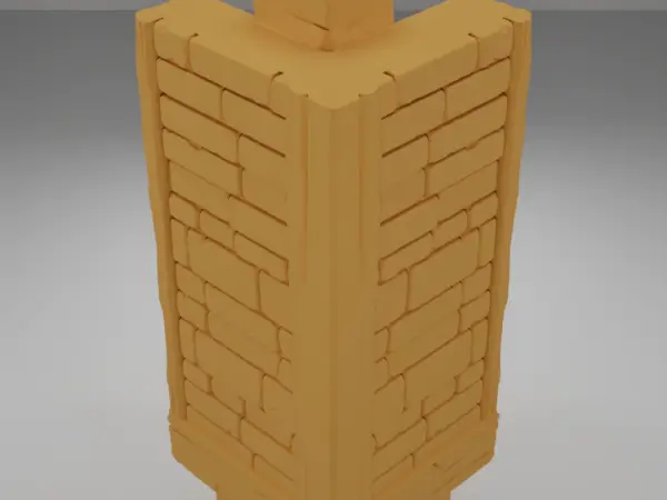 Balcony Corridor - Medieval Town Part 2 - Dungeon Blocks