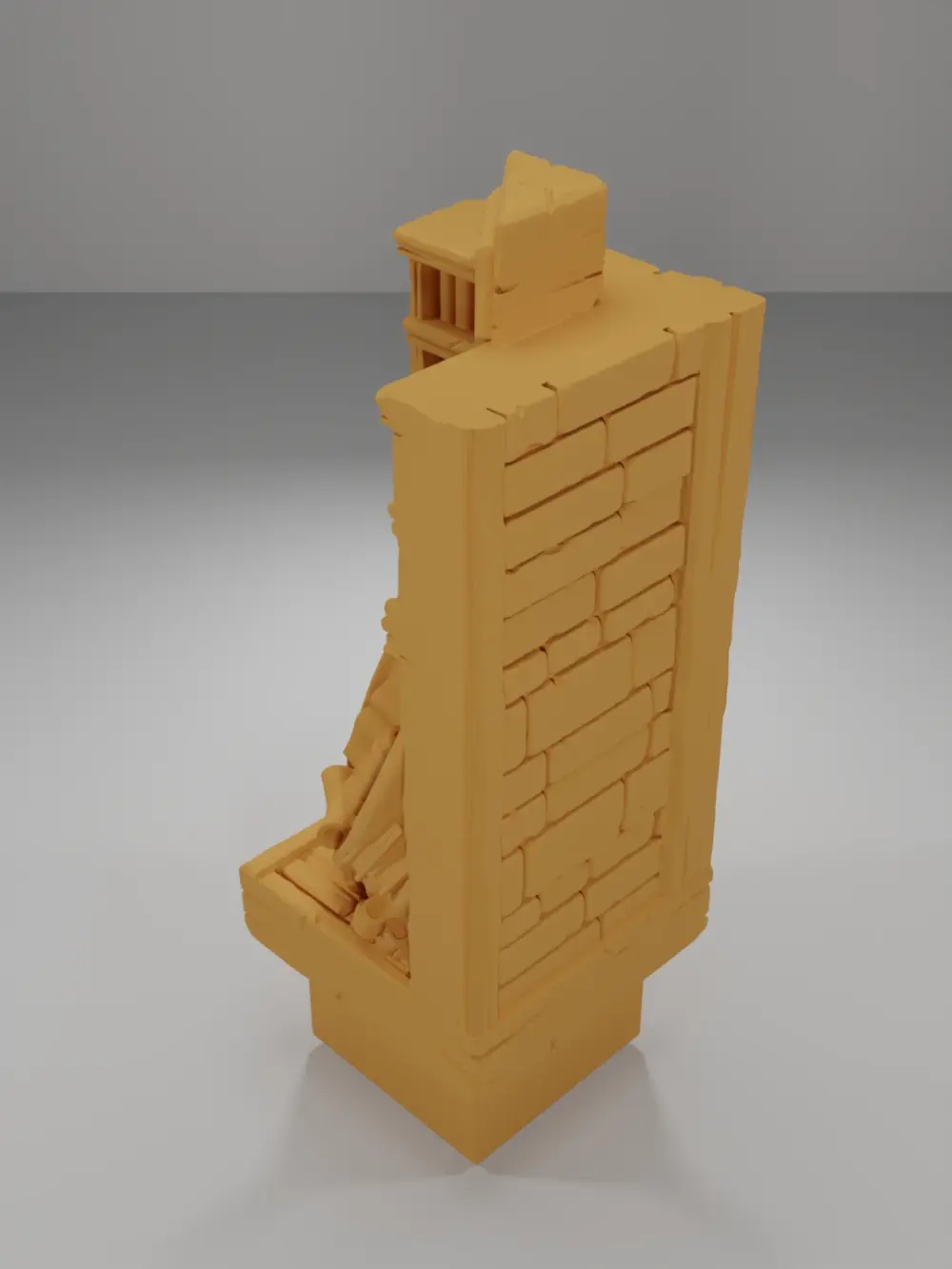 Tall Library Angle Vortex - Medieval Town Part 2 - Dungeon Blocks
