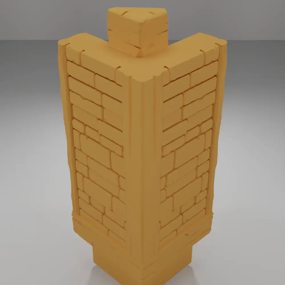 Tall Library Angle Vortex - Medieval Town Part 2 - Dungeon Blocks