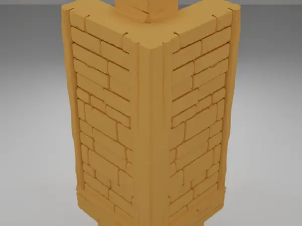 Balcony Corridor - Medieval Town Part 2 - Dungeon Blocks