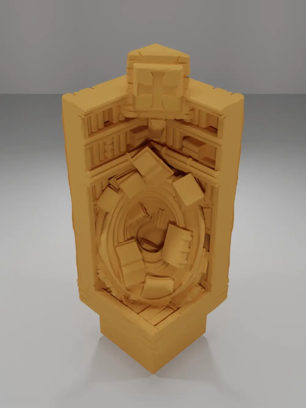 Tall Library Angle Vortex - Medieval Town Part 2 - Dungeon Blocks