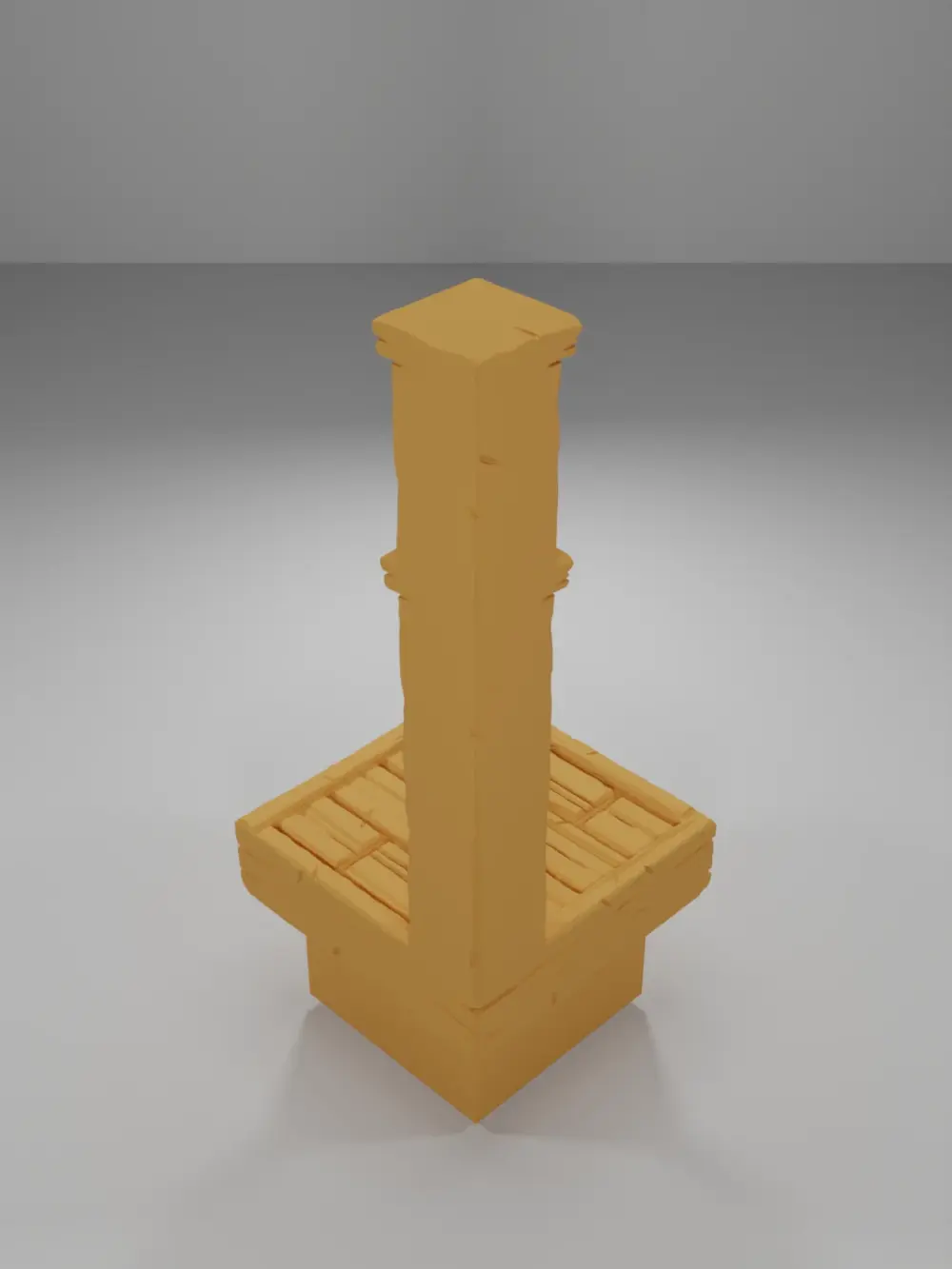 Tall Decorative Library Corner - Medieval Town Part 2 - Dungeon Blocks