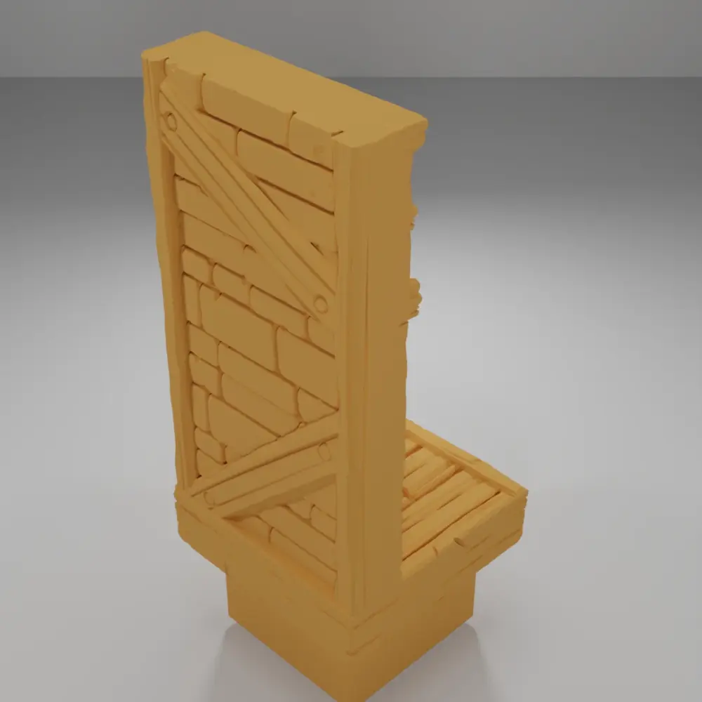 Tall Decorative Library 1 - Medieval Town Part 2 - Dungeon Blocks