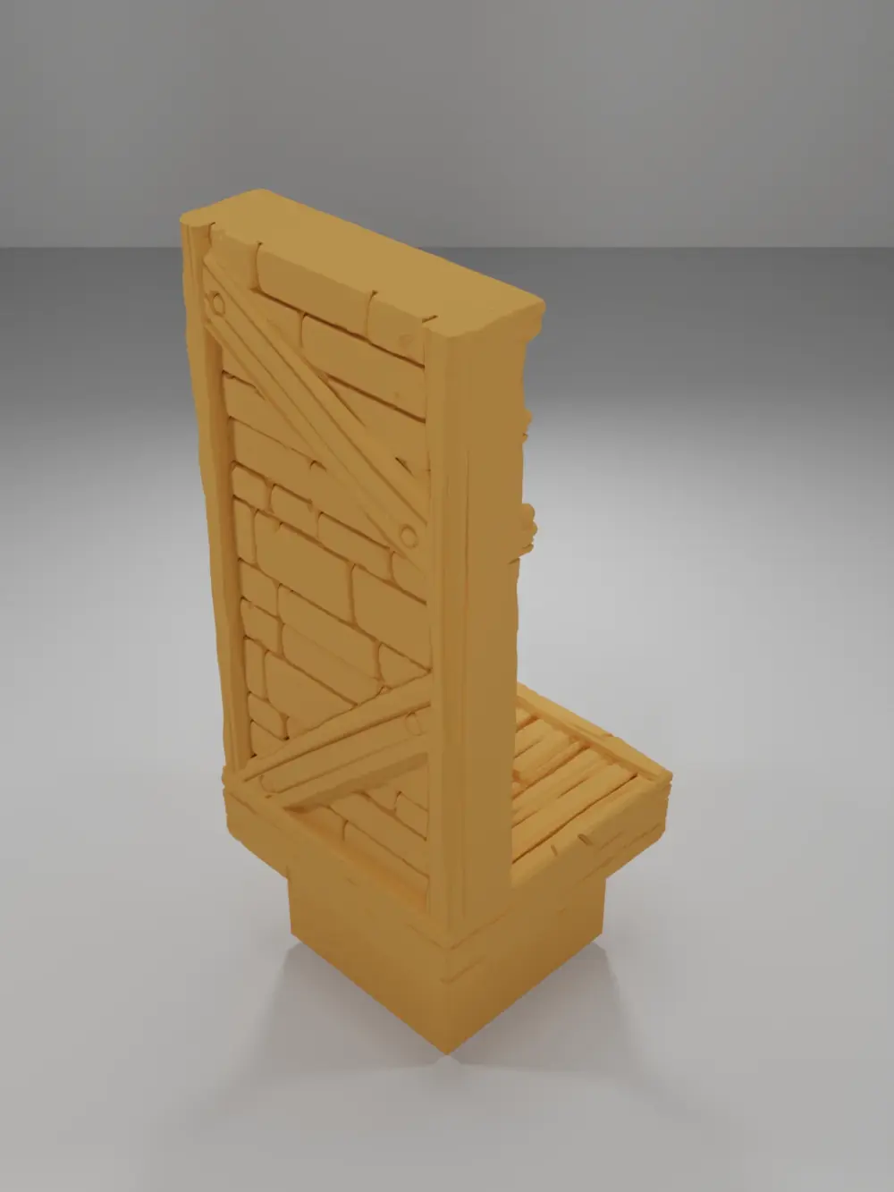 Tall Decorative Library 1 - Medieval Town Part 2 - Dungeon Blocks