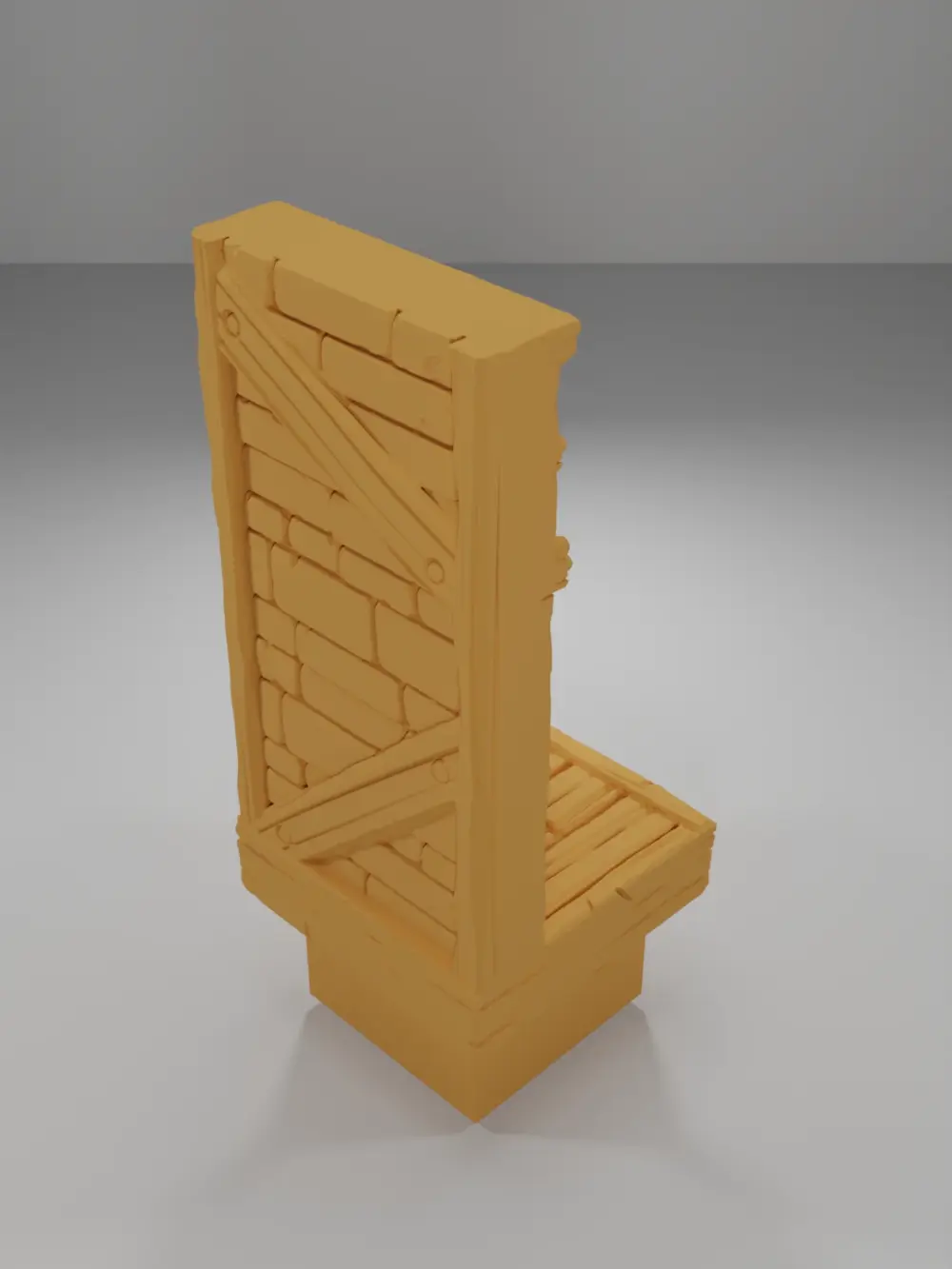 Tall Decorative Library 2 - Medieval Town Part 2 - Dungeon Blocks