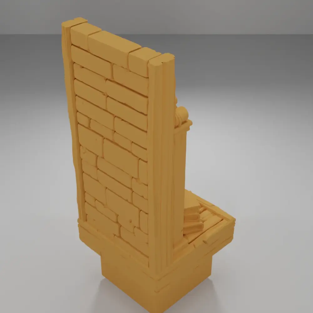 Tall Overflowing Library - Medieval Town Part 2 - Dungeon Blocks