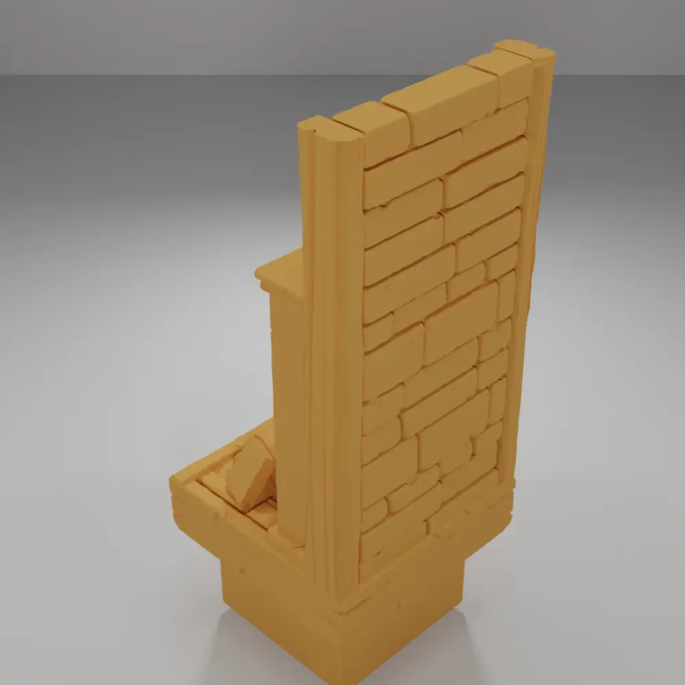 Tall Overflowing Library - Medieval Town Part 2 - Dungeon Blocks