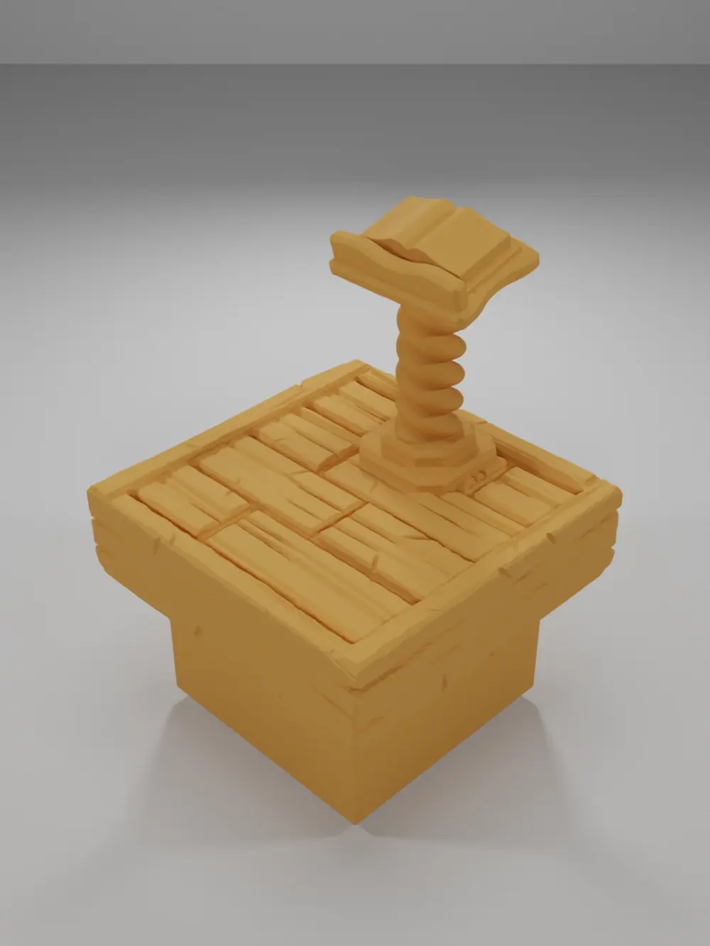Bookstand - Medieval Town Part 2 - Dungeon Blocks