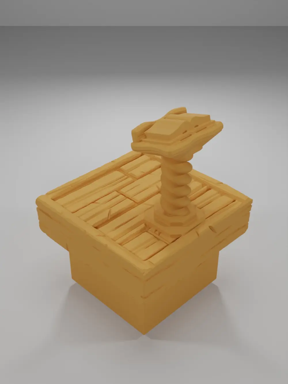 Bookstand - Medieval Town Part 2 - Dungeon Blocks
