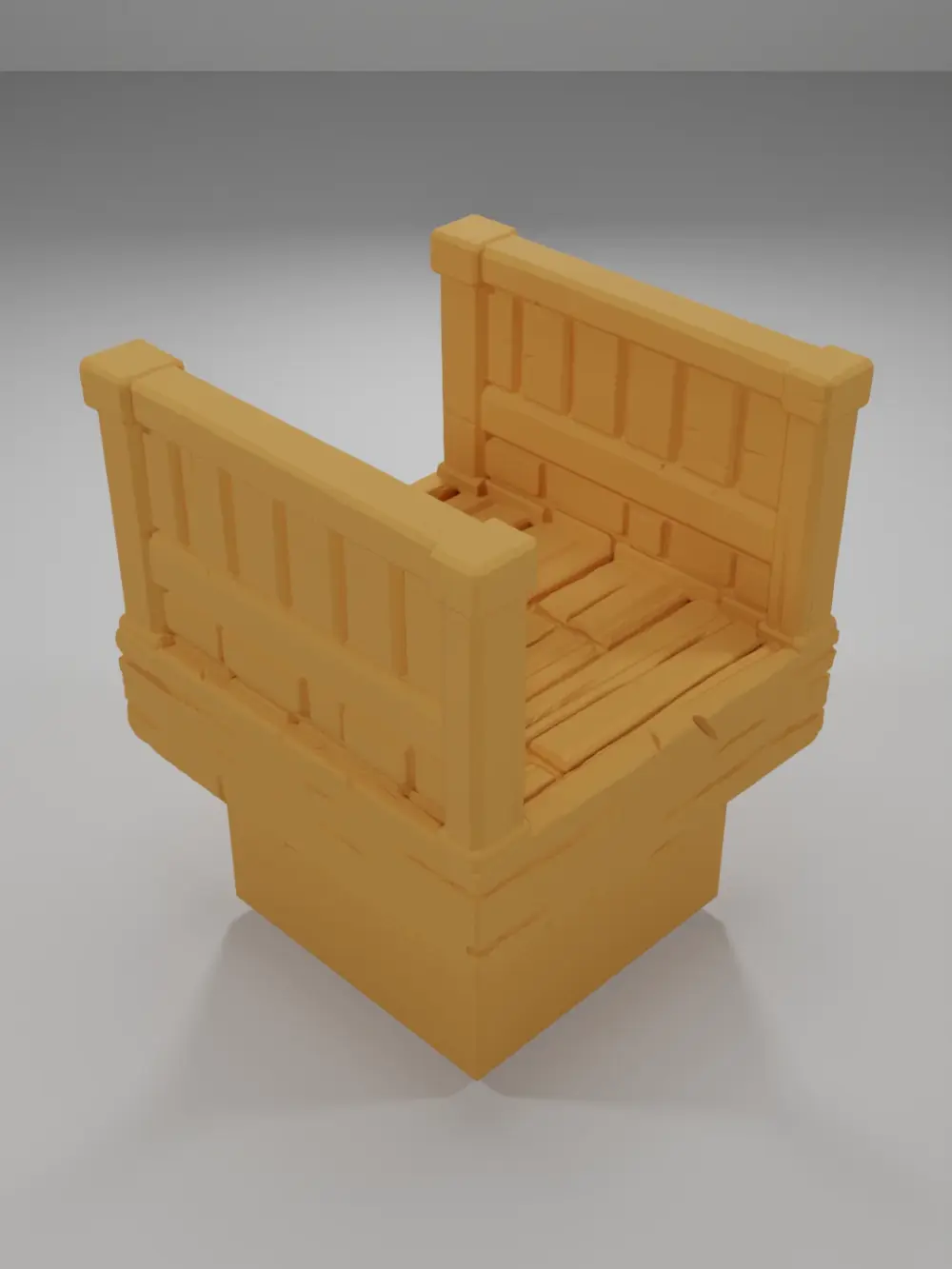 Balcony Corridor - Medieval Town Part 2 - Dungeon Blocks